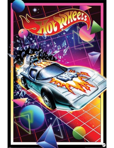 Poster Hot Wheels Retro Blast