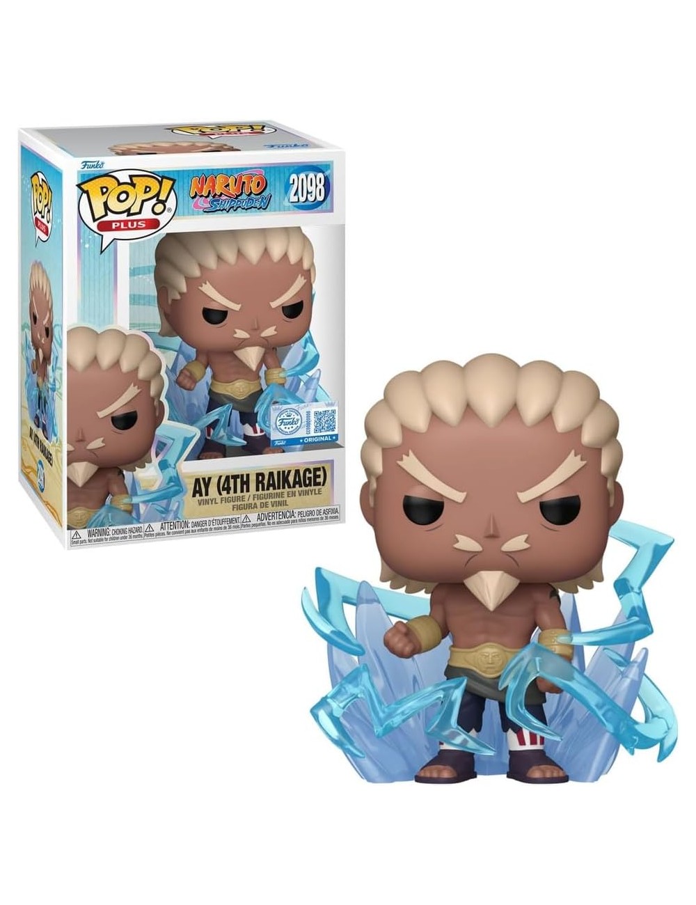 Figura Funko POP! Animation Plus: Naruto Shippuden - Ay 4th Raikage (Special / With Chase) 2098