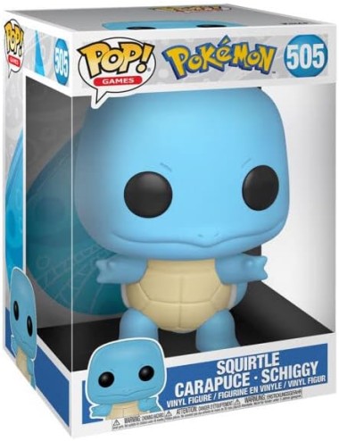 Figura Funko POP! Games: Pokemon - Squirtle (Jumbo Sized 25cm) 505