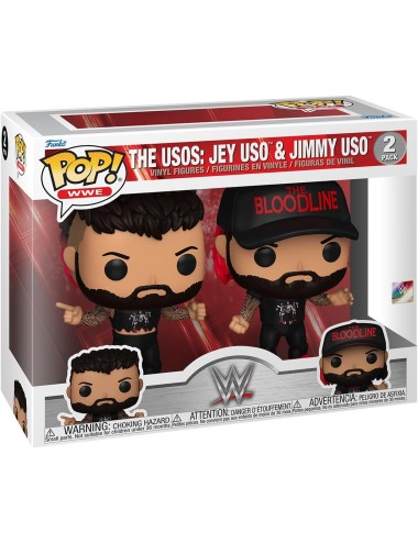 Figura Funko POP! WWE: The Usos - Jey Uso & Jimmy Uso (2-Pack)