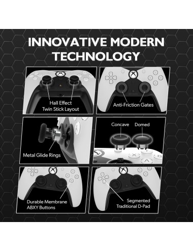 Comando Xbox Hyperkin - The Competitor (Wired White)