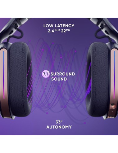 Oniverse - Wireless Gaming Headset Polaris - Sideral Blue (Sem Fios / Multiplataforma)