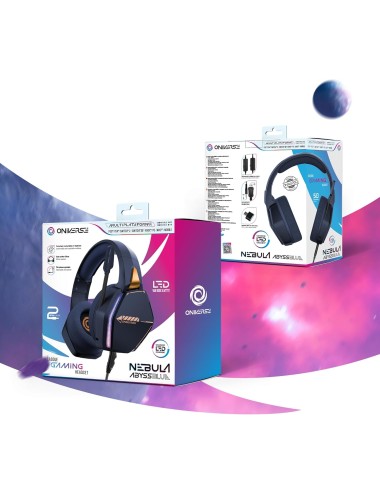 Oniverse - Gaming Headset Nebula - Abyss Blue (Multiplataforma)