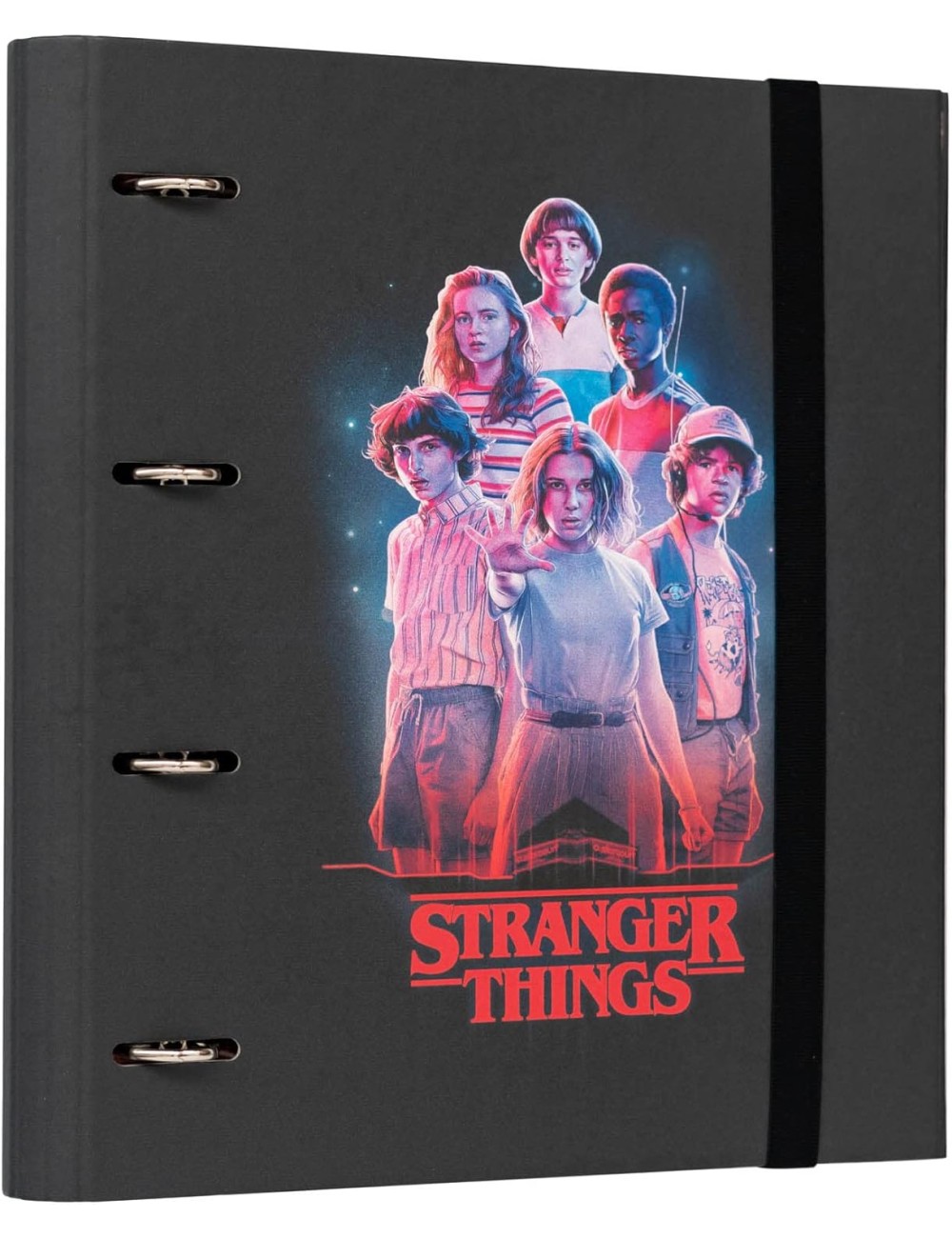 Capa de Argolas A4 - Stranger Things
