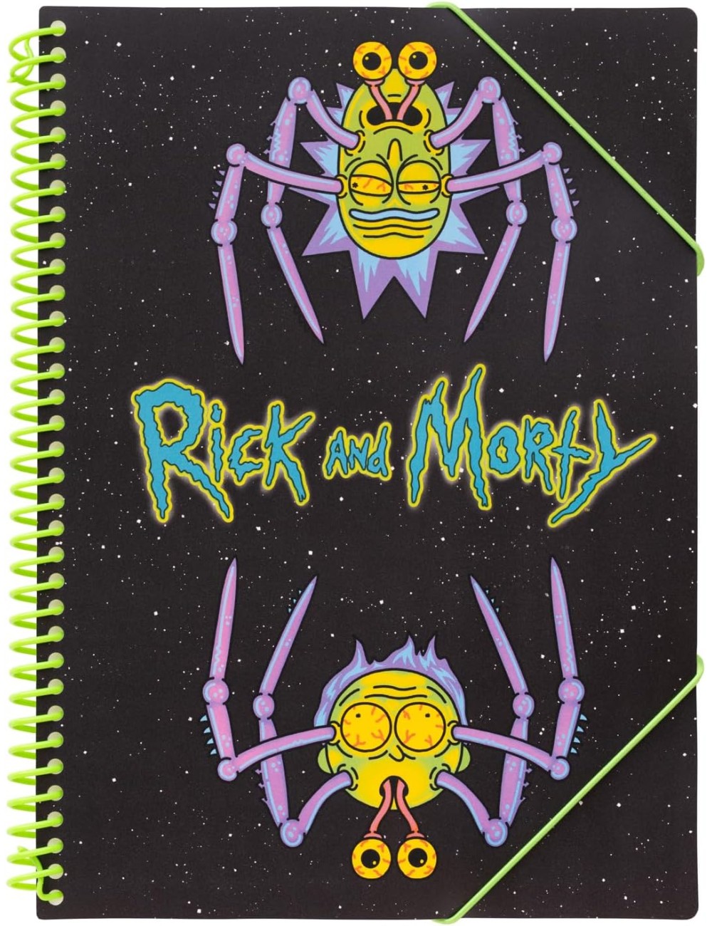 Pasta A4 Presentation Display Book (30 separadores) - Ricky & Morty