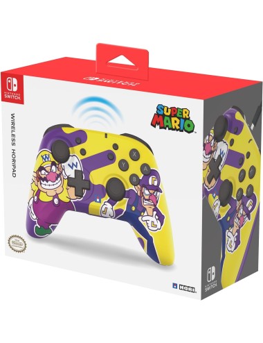 Comando Wireless HORIPAD Nintendo Switch - Wario & Waluigi