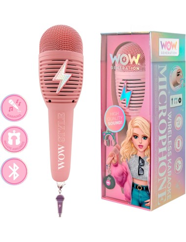 Microfone Karaoke com Gravador - Wow Generation