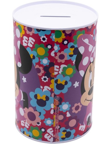 Mealheiro Infantil Metálico - Minnie Flowers