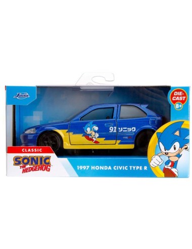 Jada Toys - Sonic 1997 Honda Civic Type-R 1:32