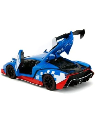 Jada Toys - Sonic & Lamborghini Veneno - 1:24
