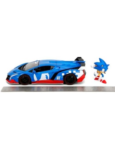 Jada Toys - Sonic & Lamborghini Veneno - 1:24