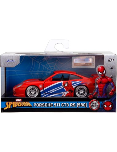 Jada Toys - Porsche 911 GT3 RS Spider-Man Car (13.5cm)