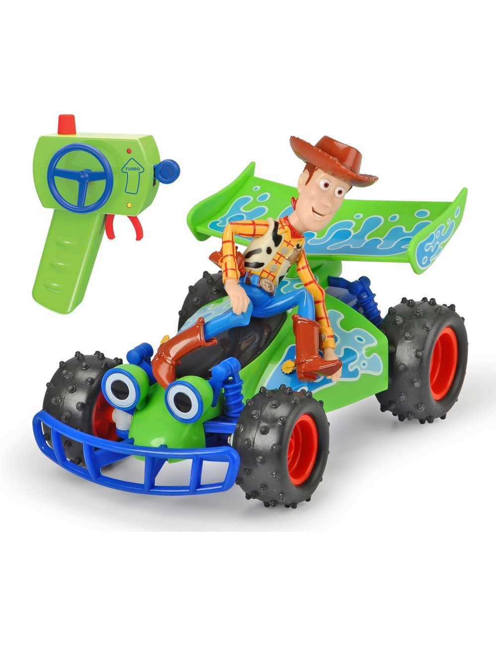 Jada Toys - Disney's Cars Toy Story Woody With Turbo Buggy (Radio Control Car)