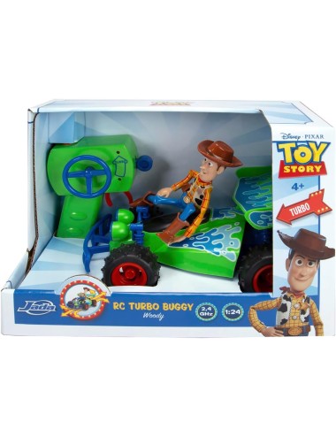 Jada Toys - Disney's Cars Toy Story Woody With Turbo Buggy (Radio Control Car)
