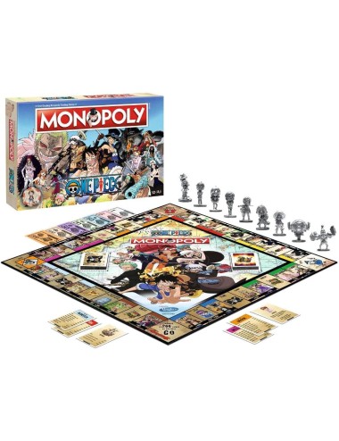 Jogo de Tabuleiro Monopoly: One Piece - Dressrosa Adventure