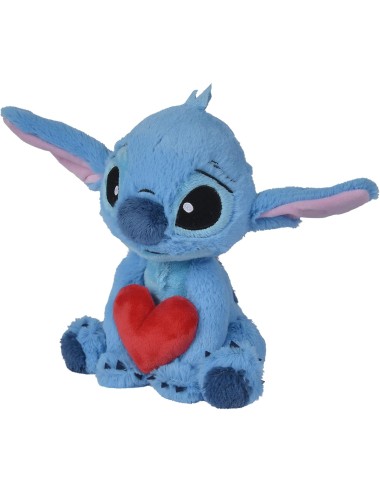 Peluche Disney Stitch - Holding Heart (25cm)