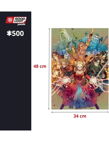 Puzzle Good Loot - The Witcher Scoia (500 peças)