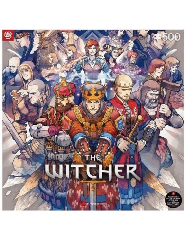 Puzzle Good Loot - The Witcher Northern Realms (500 peças)