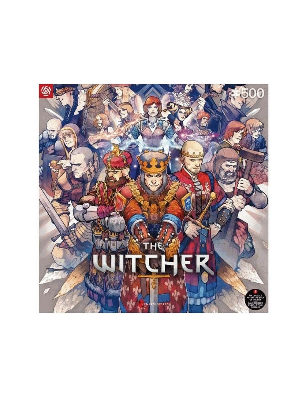 Puzzle Good Loot - The Witcher Northern Realms (500 peças)