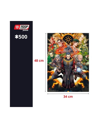 Puzzle Good Loot - The Witcher Nilfgaard (500 peças)