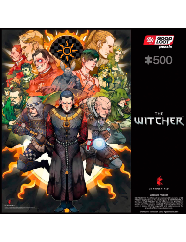 Puzzle Good Loot - The Witcher Nilfgaard (500 peças)