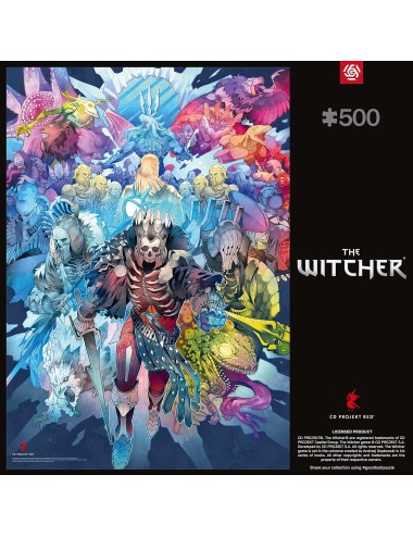 Puzzle Good Loot - The Witcher Monster Faction (500 peças)
