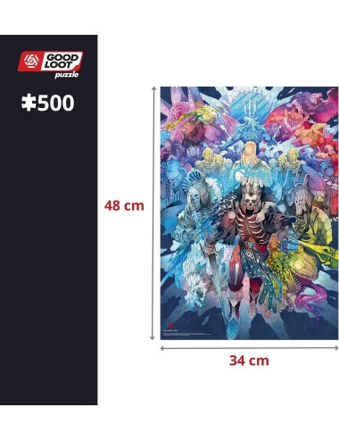 Puzzle Good Loot - The Witcher Monster Faction (500 peças)
