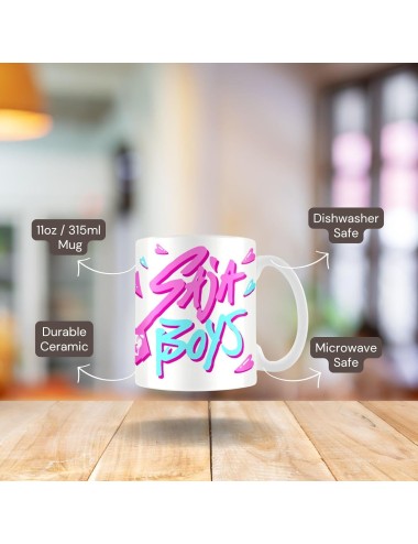 Caneca de Cerâmica 325ml - KPop Demon Hunters Saja Boys