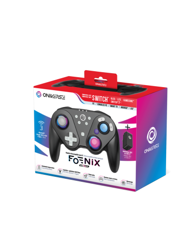Comando Wireless Nintendo Switch 2 - Oniverse Foenix Supreme Black