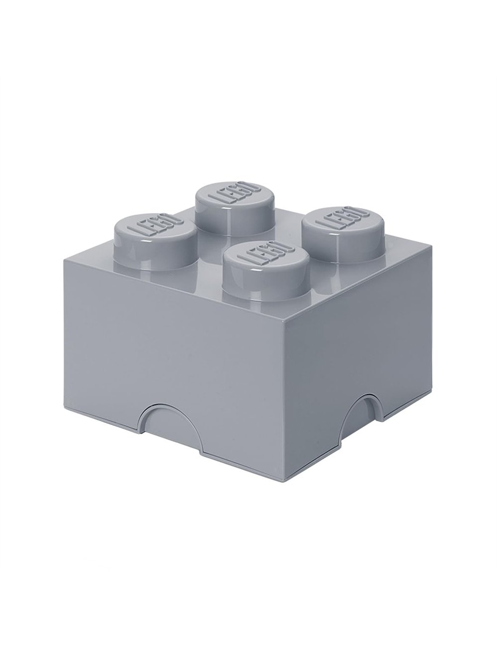 LEGO Storage Brick 4 - Cinzento Pedra Médio