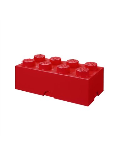 LEGO Storage Brick 8 - Vermelho