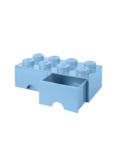 LEGO Brick Drawer 8 - Azul Real Claro
