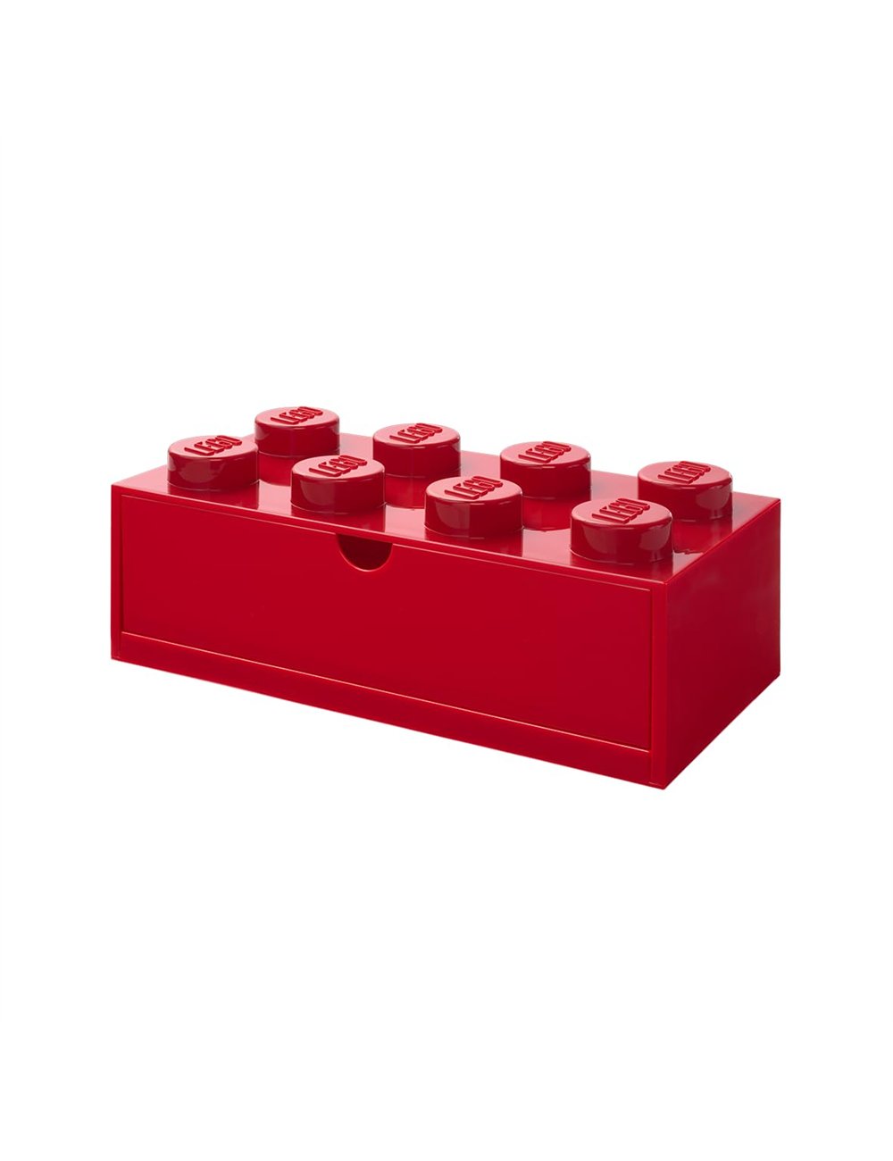 LEGO Desk Drawer 8 - Vermelho