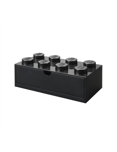 LEGO Desk Drawer 8 - Preto