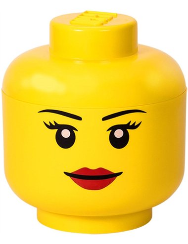 LEGO Storage Head Large - Girl