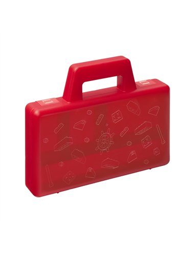 LEGO Sorting Case To Go - Vermelho