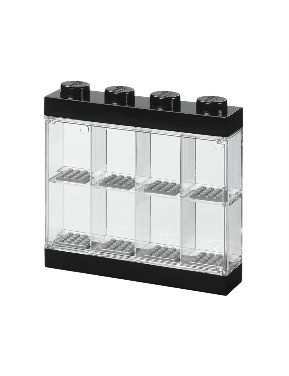 LEGO Minifigure Display Case 8 - Preto
