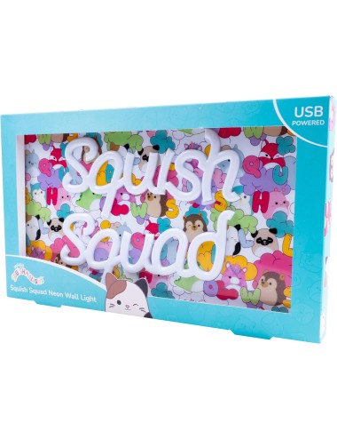 Squishmallows Squish Squad Neon Wall Light