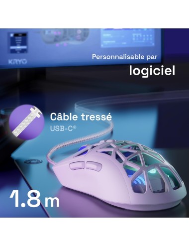 Rato Gaming Oniverse + Charging Dock - Kryo Nocta White