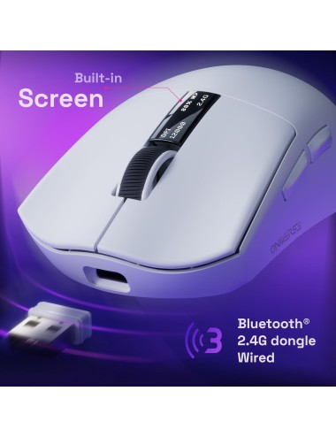 Rato Wireless Oniverse + Charging Dock - Vanguard Nocta White