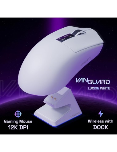 Rato Wireless Oniverse + Charging Dock - Vanguard Nocta White
