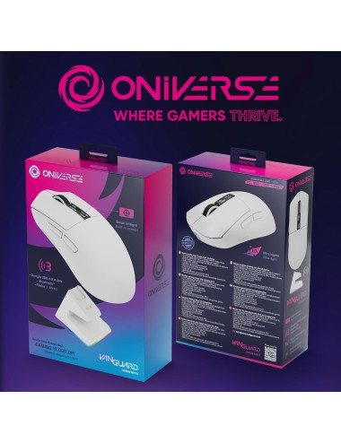 Rato Wireless Oniverse + Charging Dock - Vanguard Nocta White