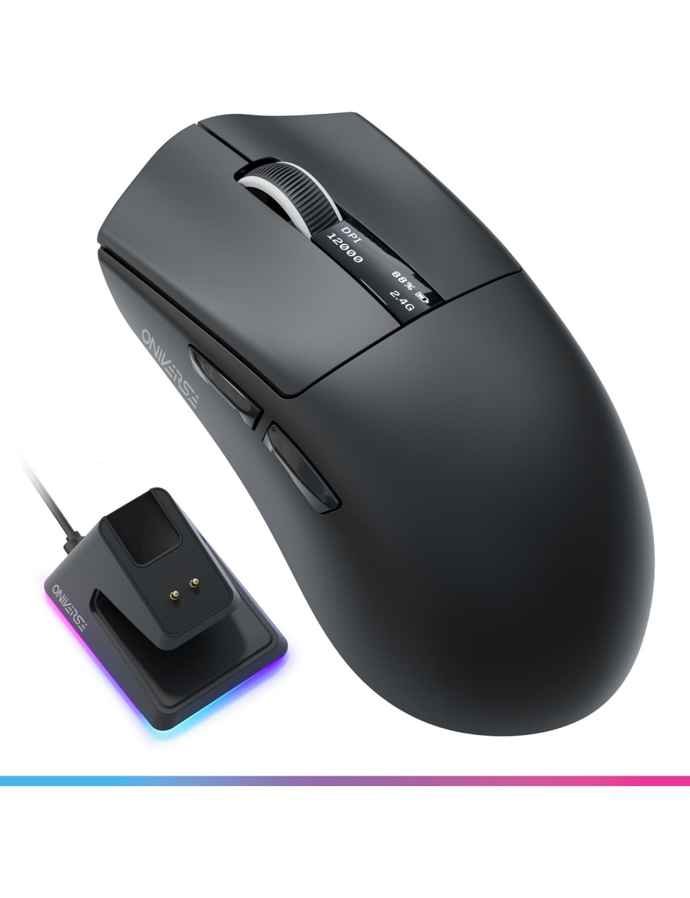 Rato Wireless Oniverse + Charging Dock - Vanguard Nocta Black