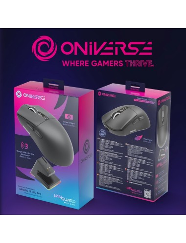 Rato Wireless Oniverse + Charging Dock - Vanguard Nocta Black