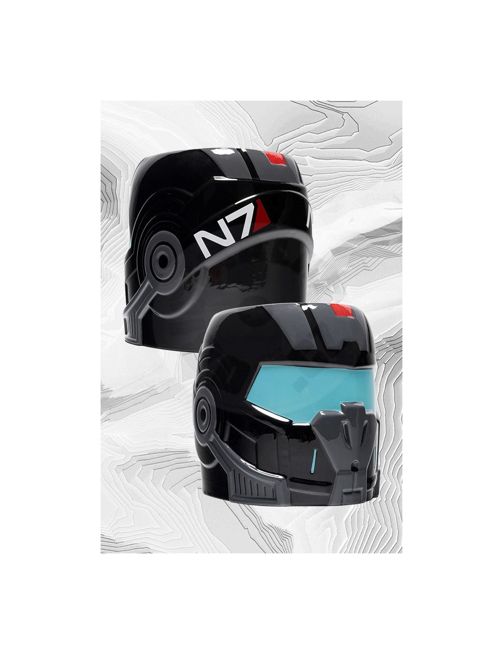 Vaso Decorativo Mass Effect - N7 Helmet