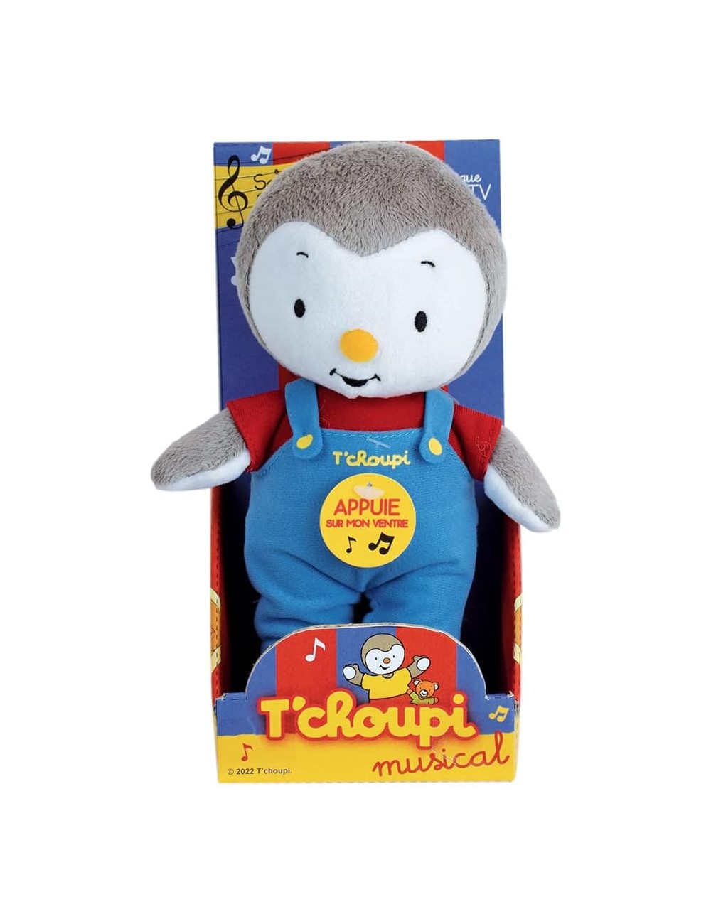 Peluche T’Choupi Musical 20 cm