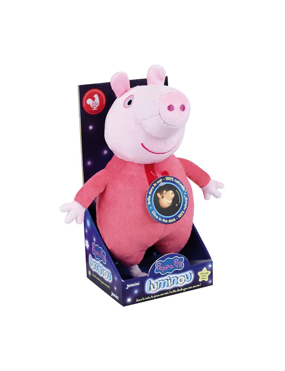 Peluche Peppa Pig com Luz 25 cm