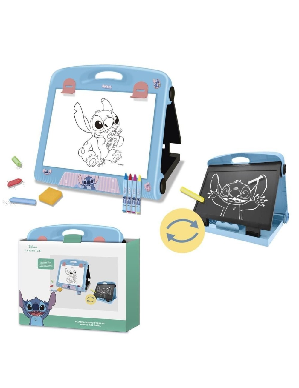 Set de Papelaria de Viagem Stitch