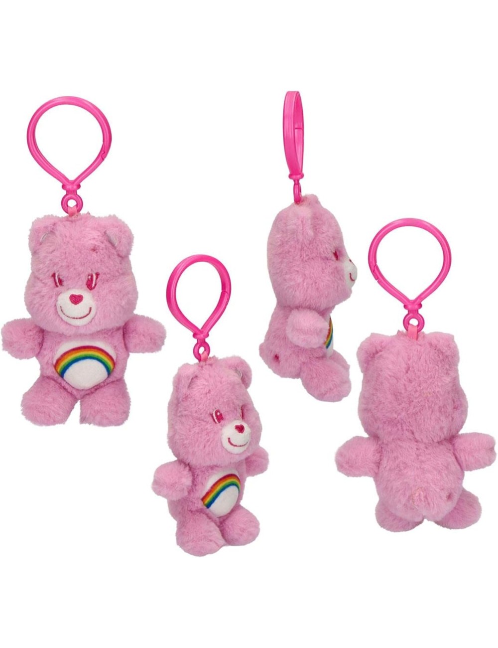 Porta-Chaves em Peluche Care Bears Rosa