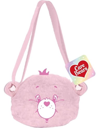 Bolsa em Peluche Care Bears Rosa